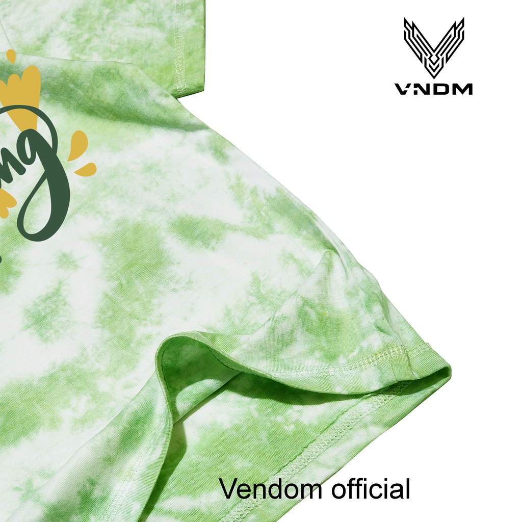 Vendom Kids Baju Kaos Anak Washet Tie Dye Laki Laki / Perempuan Unisex Umur 1-12 Tahun Bahan Cotton 30S