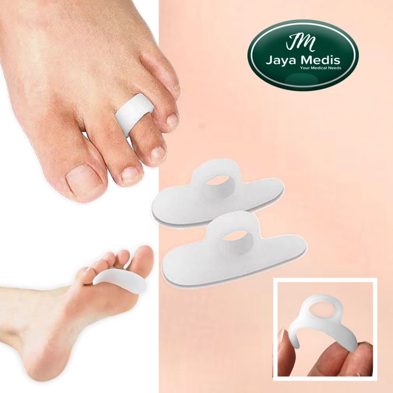 BANTALAN GEL PELINDUNG JARI KAKI 2 PCS