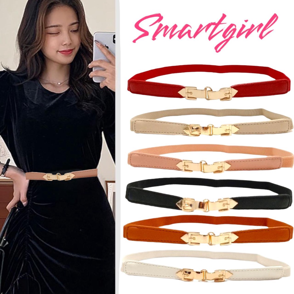 SMARTGIRL NEW IKAT PINGGANG WANITA IMPORT/TALI PINGGANG FASHION CEWEK/WOMEN BELT KARET 00032-00037