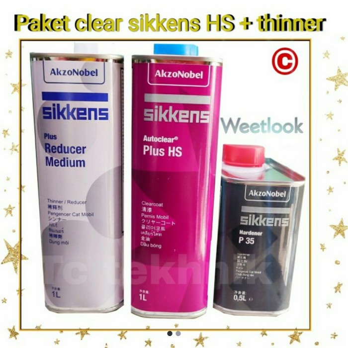 Jual Clear Sikkens Hs Sikkens P Full Set Pernis Shopee Indonesia