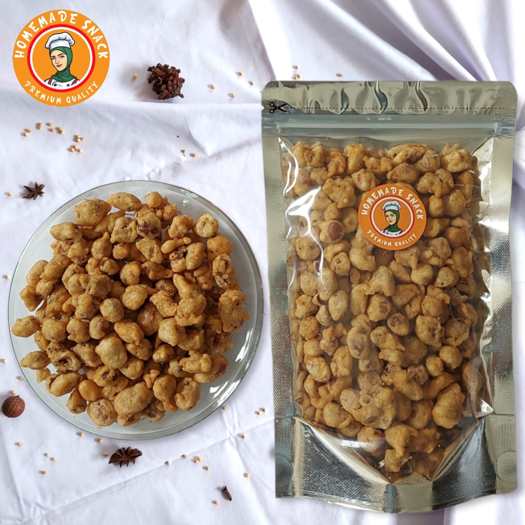 

Homemade Snack - Snack Kacang Telur Bandung Kacang Telur Keriting Homemade Kualitas Premium