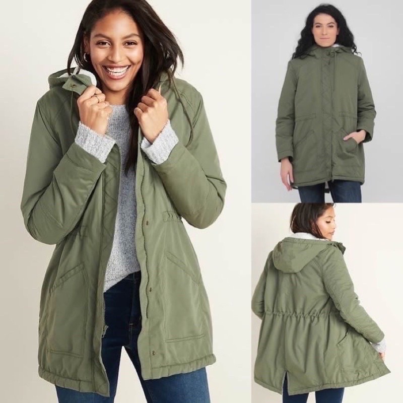 PARKA MERK “OLD NAVY” warna Army