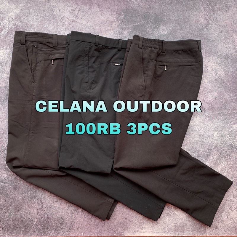 Thrift Celana Gunung Second Original Celana Kerja Formal/Kantor Celana Lapangan