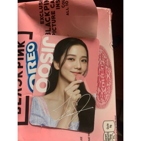 photocard blackpink jisoo