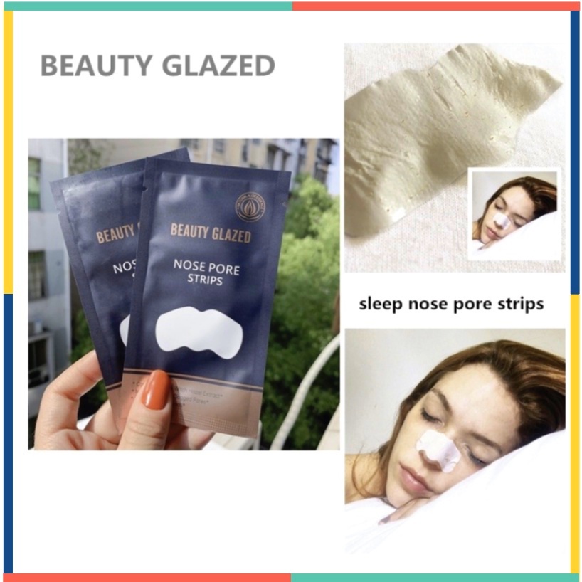 BEAUTY GLAZED Nose Pore Pack Remove Angkat Komedo BG003