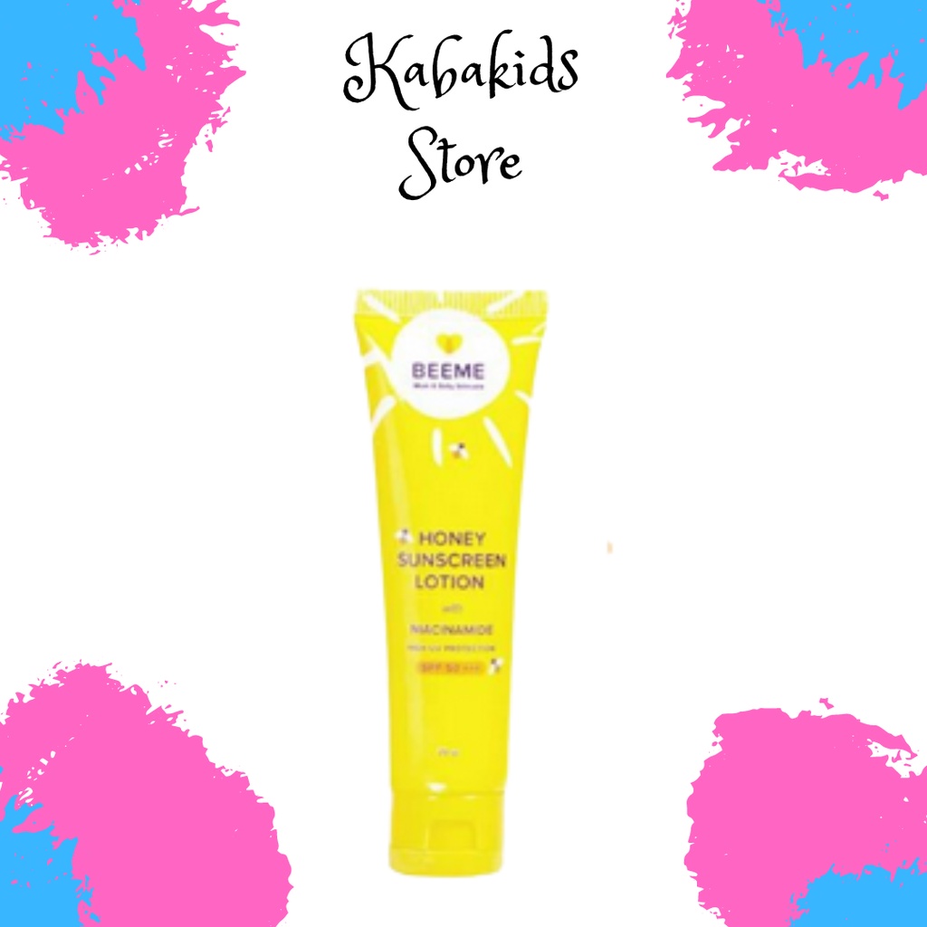 Beeme Honey Suncreen Lotion SPF50 20Gr - Kabakids Store