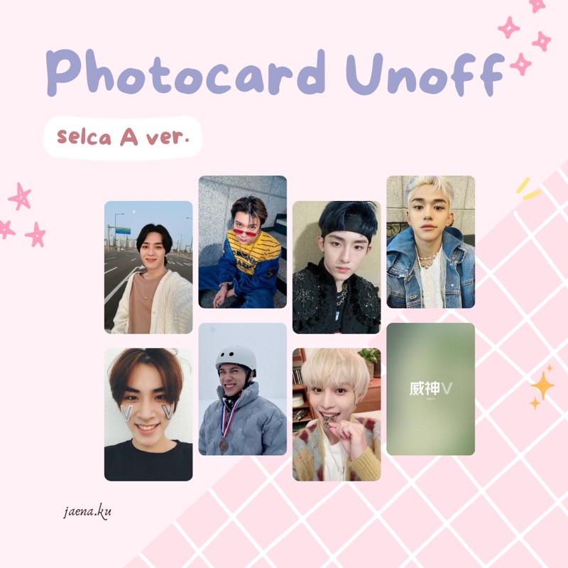 [WAYV] PHOTOCARD UNOFF SELCA #4 WAYV BOYFRIENDABLE