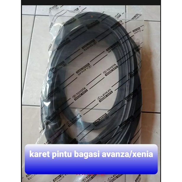 karet pintu bagasi belakang Avanza/xenia