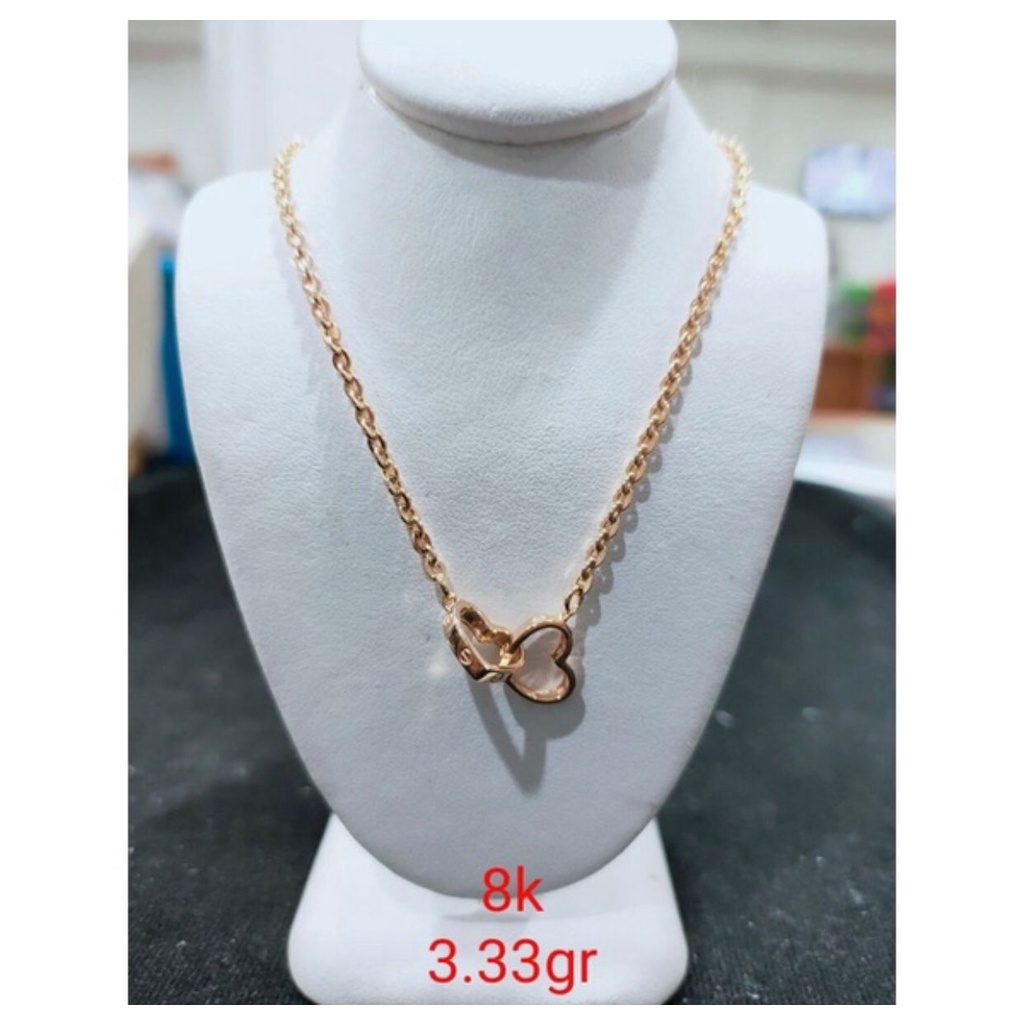 Kalung love fashion hwt kadar 375 8k