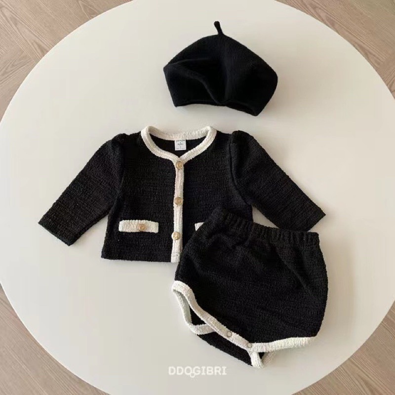 Blazer set bayi anak perempuan