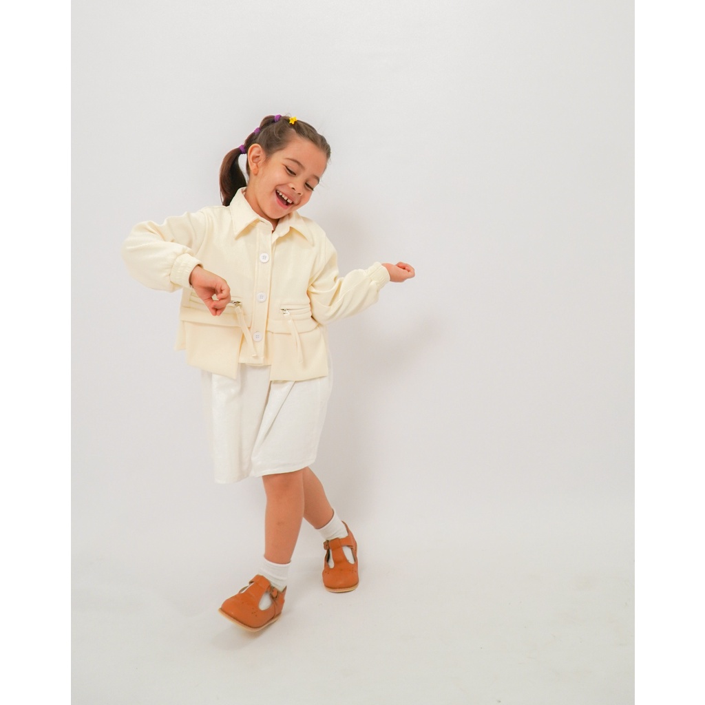 HORY JACKET | Jacket Anak Unisex | Jaket Baby Plisket | Outer Anak | Atasan Anak | Cardigan Anak