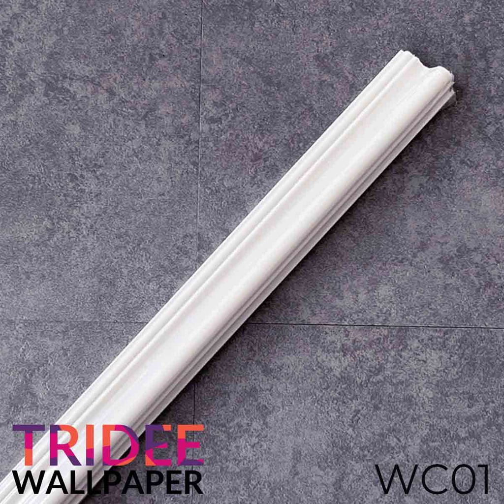 Wall Moulding | Wainscoting | Wall Batten | Dinding Profil | TRIDEE WALLPAPER | 290CM