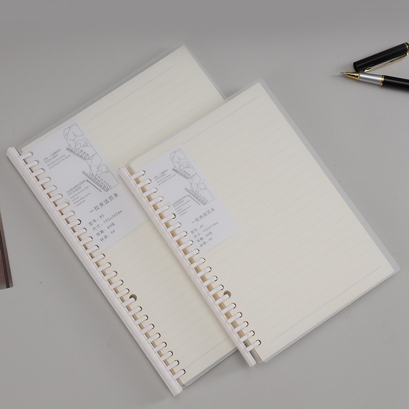 

HJK Binder Note Spiral Ring Model ( Garis, Polos, Dotted , & Grid ) A5 & B5 - 80 lembar