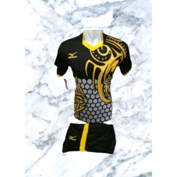 Jersey Baju SETELAN Bola Voliy baju Bulutangkis baju Badminton baju Jersey futsal Dewasa