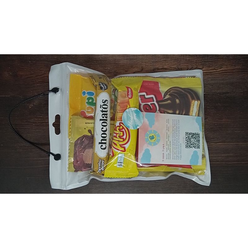 

mini snack hampers snack ultah murah