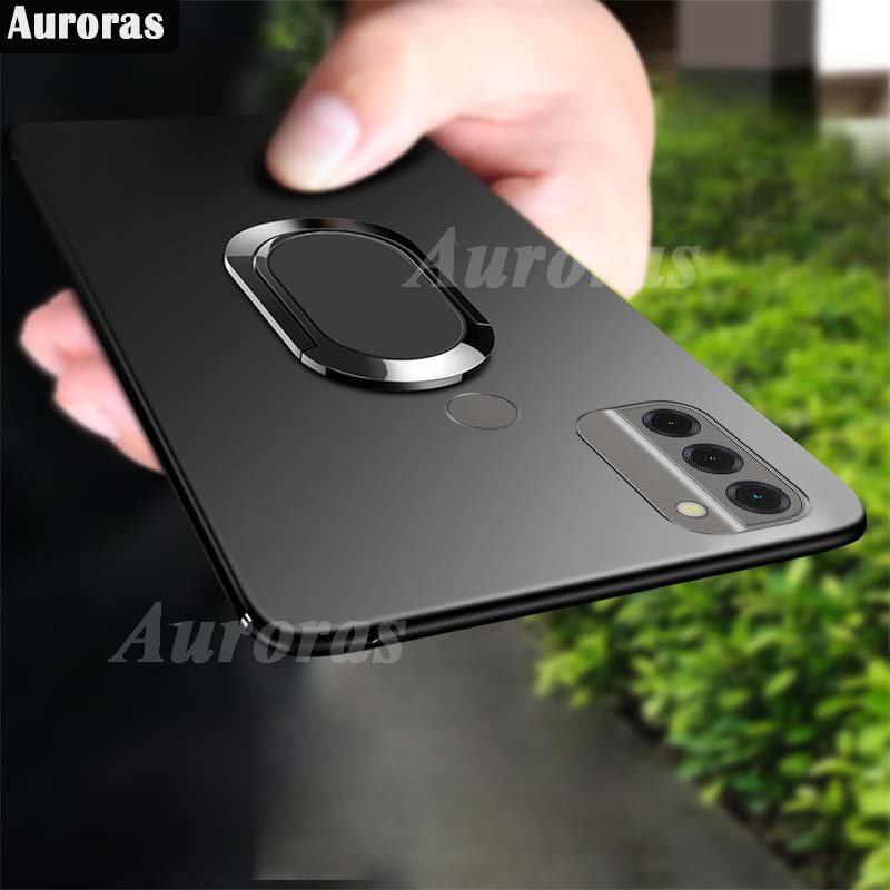 Case Nokia C31 Terbaru Silikon Motif Hitam Premium Ring Soft Casing Handphone