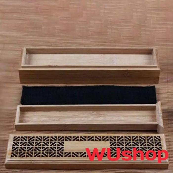 

Kotak Bambu Pembakar Dupa Aromatherapy Incence Burner Box 098