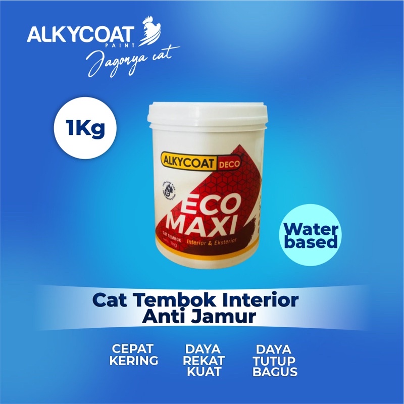 Cat Tembok Interior / Cat Dinding Anti Jamur / Cat Dinding Ekonomis/ Cat Tembok/ Cat Tembok