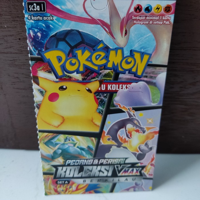 Vk07S0X- Kertas Pokemon Seri Koleksi Vmax Berkilau