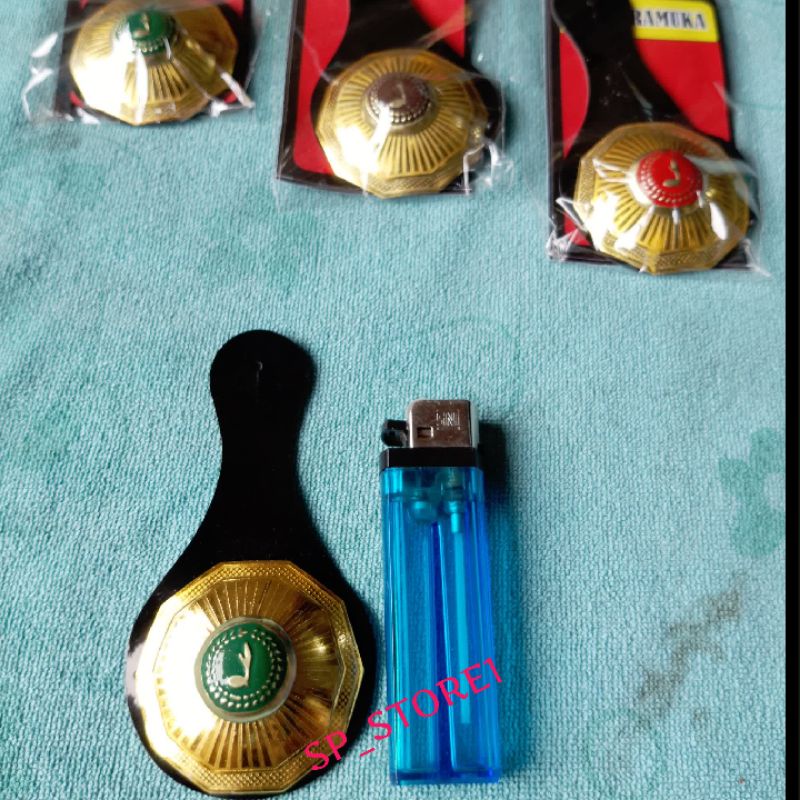 

TANDA JABATAN ANDALAN TUMPUK 3 LOGAM