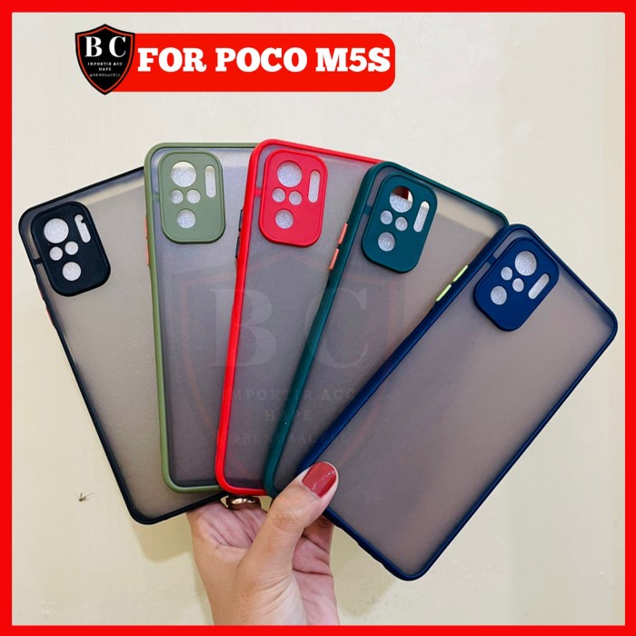 CASE POCOPHONE M5S - CASE MATTE FULL COLOUR XIAOMI POCO M5S