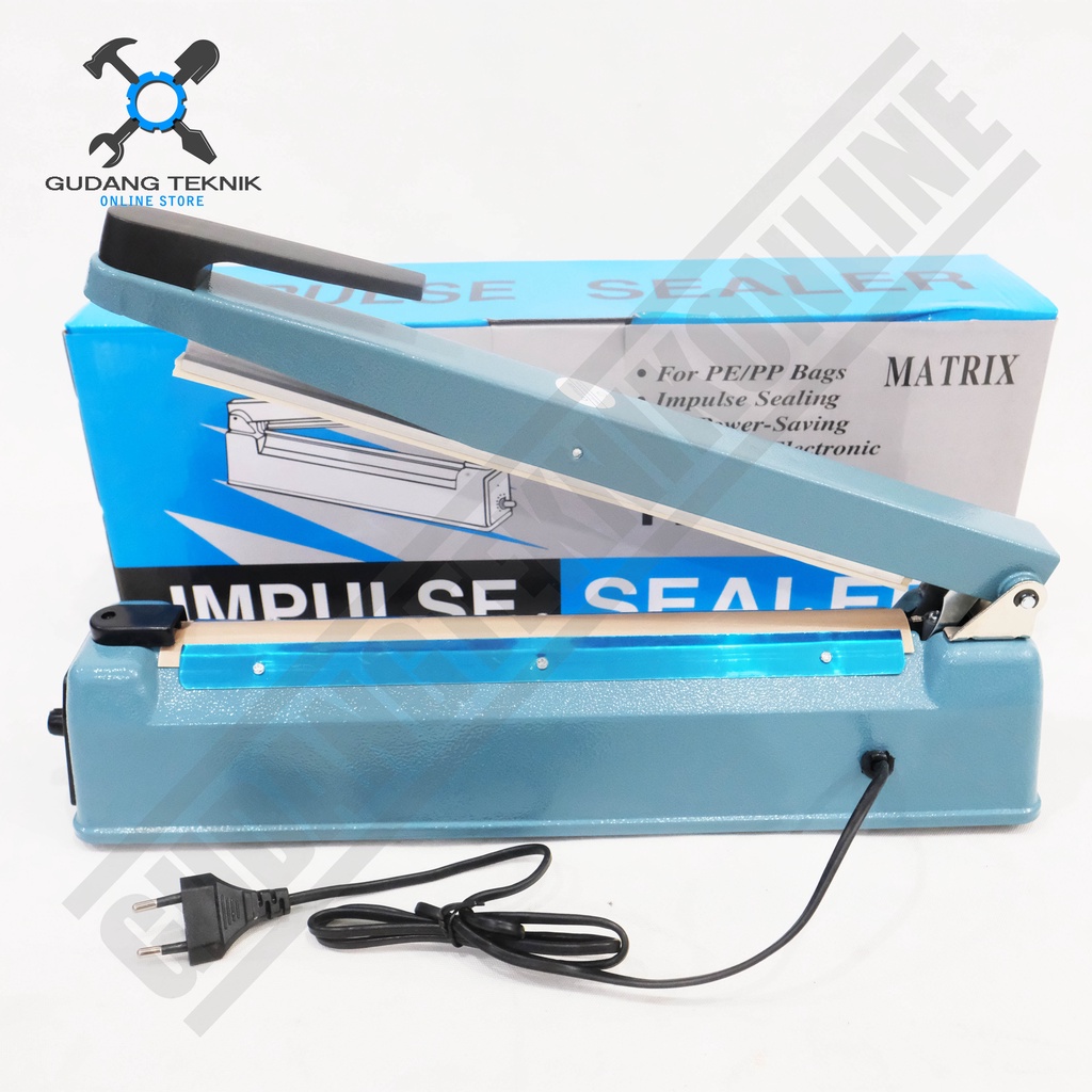 Impulse Hand Sealer 30cm MATRIX PFS300 Body Besi / Alat Press Pres Seal Segel Plastik 300mm 30 cm PFS 300 PS-300 MATRIX