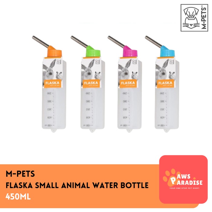 M-PETS Flaska Small Animal Bottle 450ML / Botol Minum Kelinci Hamster