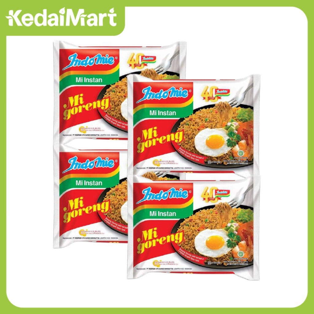 

Paket Bundling Indomie Goreng Pcs Isi 4