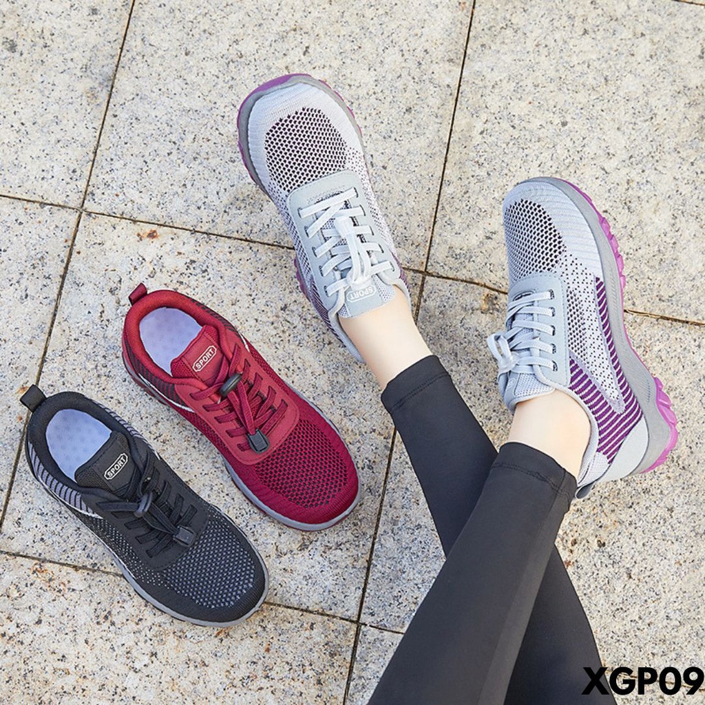 Gypsy - Sneakers Runner Wanita Perempuan Cewek Slip On Import Comfy Wear Bahan Canvas XGP09