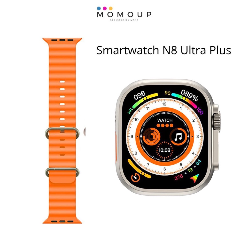 Smartwatch N8 Ultra Plus Jam Tangan Ultra Pintar Jam Kesehatan Olahraga dan Kalkulator