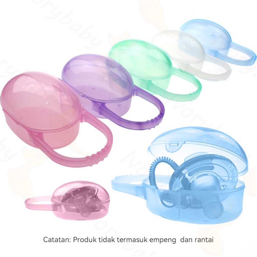 Ivorybaby kotak empeng dot Pacifier case storage tempat penyimanan teether   