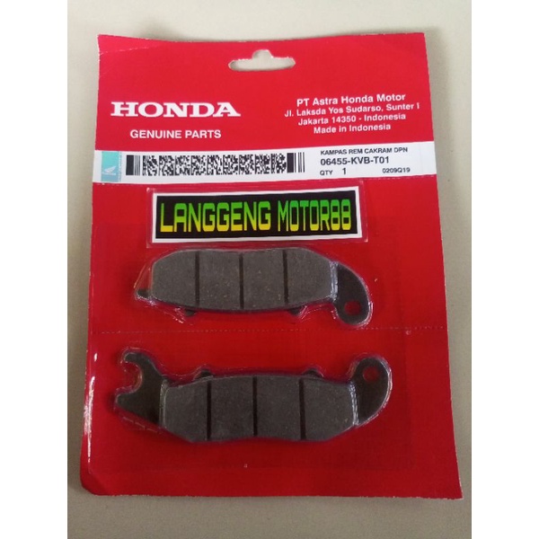 KAMPAS REM DEPAN VARIO 110 KARBU/VARIO 110 TECHNO KARBU