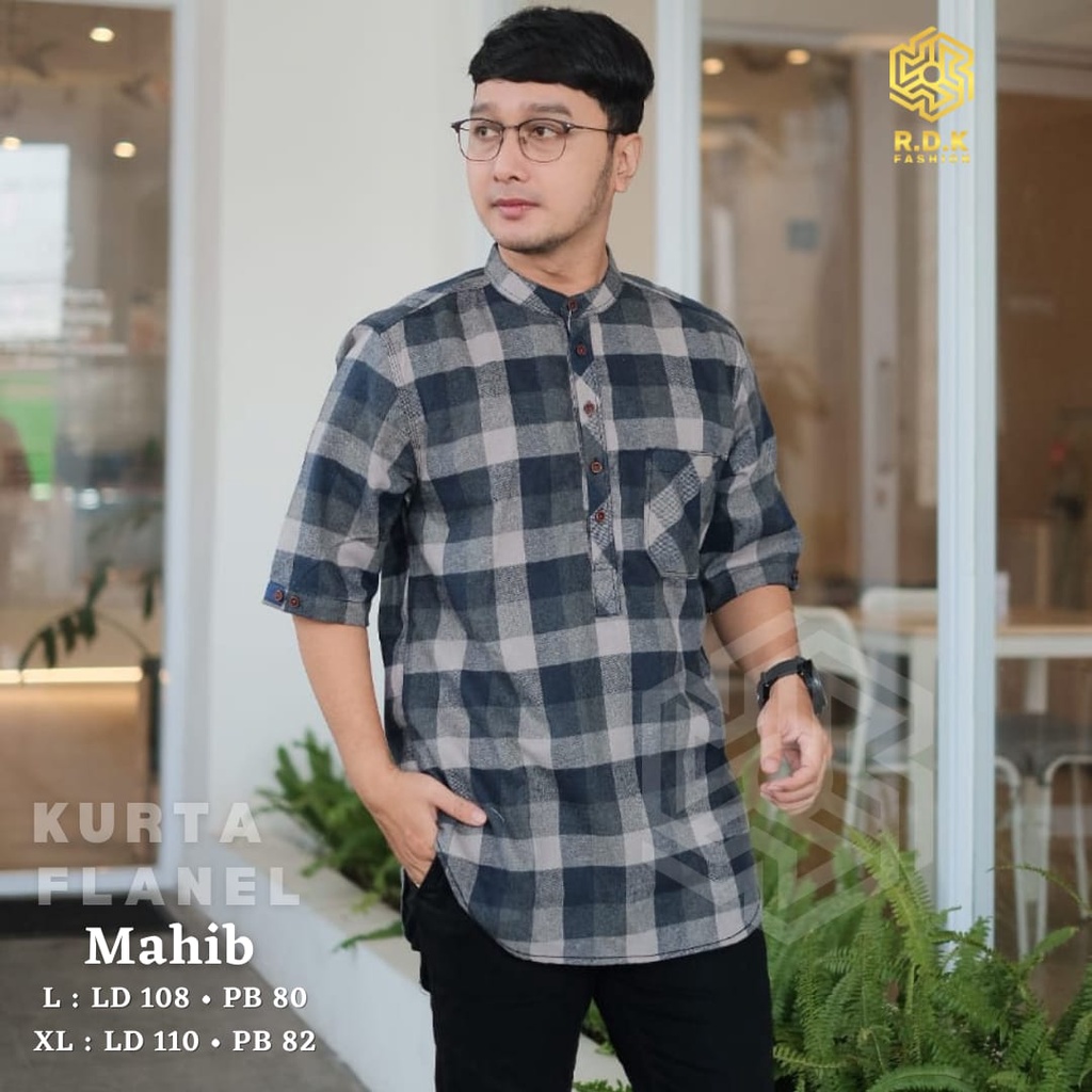 KURTA FLANEL BY RDK FASHION / KEMEJA FLANEL MURAH