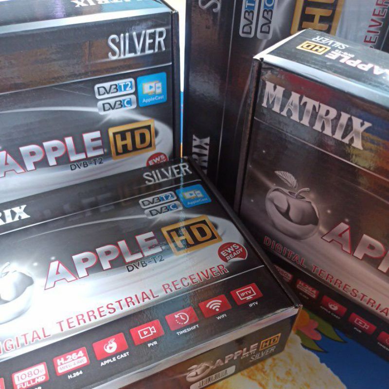 Set Top Box TV Digital SHARP Polytron Matrix apple DVB-T2 garansi resmi 1 tahun