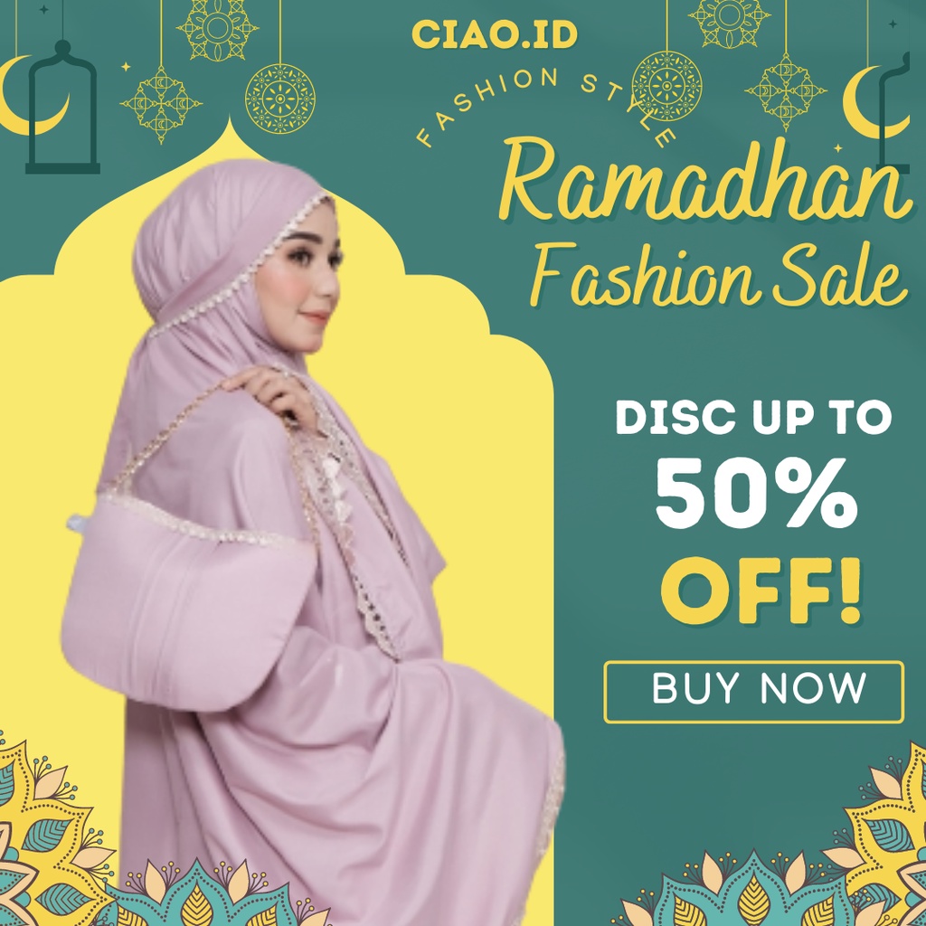 Nyaman Dipakai Termurah Grosir Mukena Rayon Premium Mukena Premium A9V2 Mukena Travel Mukena Mukena 