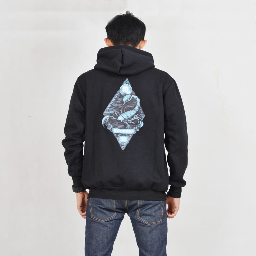 HOODIE ZODIAK SCORPIO-SWEATER HOODIE PRIA WANITA TERBARU