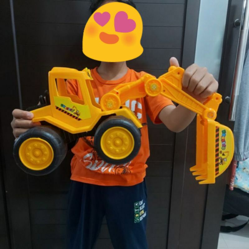 MAINAN EXCAVATOR JUMBO - TRUCK EXCAVATOR JUMBO MOBIL MOBILAN ANAK