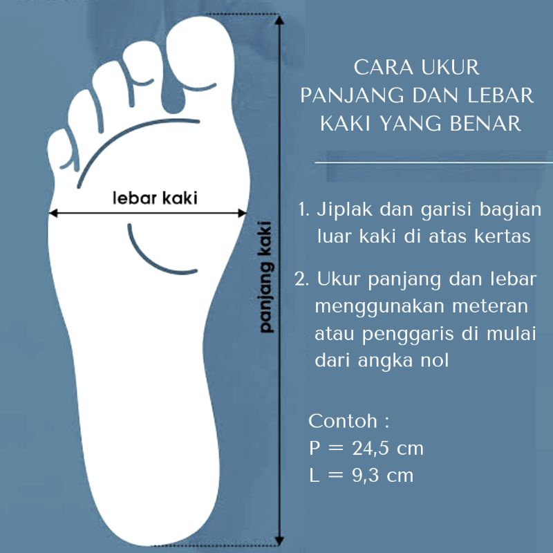 Shabrina Aurora Gray Sepatu Big Size Jumbo 41-45