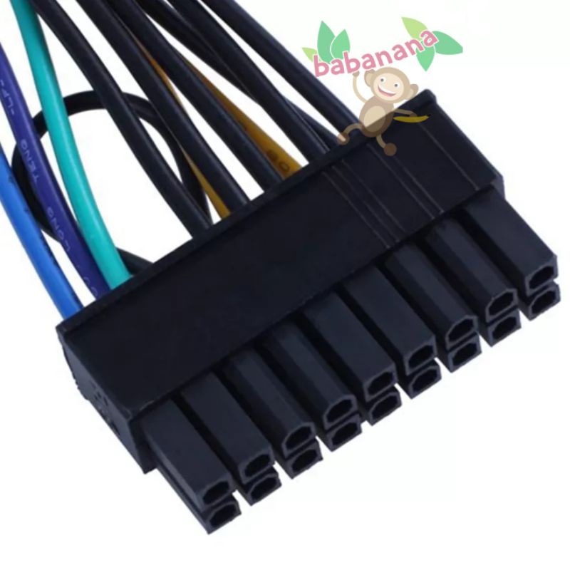 PSU 24 to 18 Pin Adapter Converter Power Cable for HP Motherboard