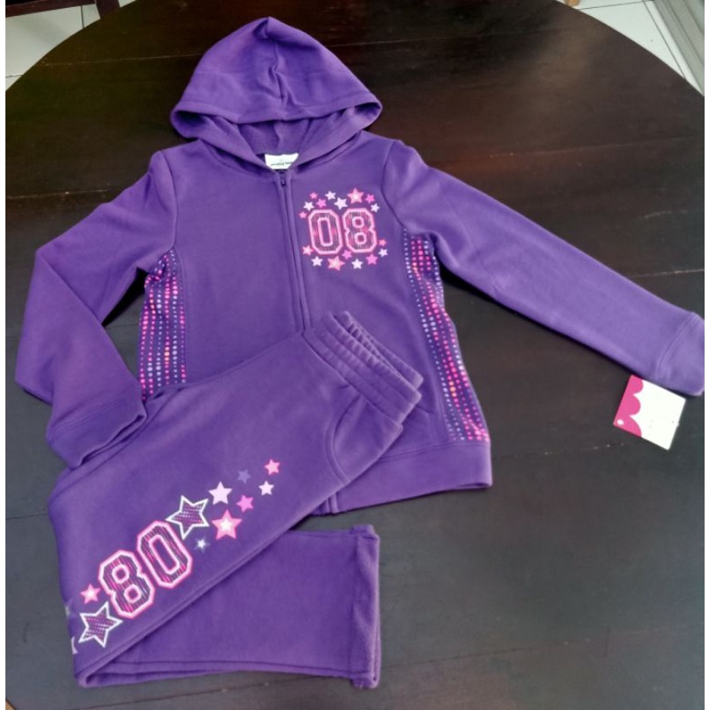 Setelan jaket anak perempuan  jumping beans