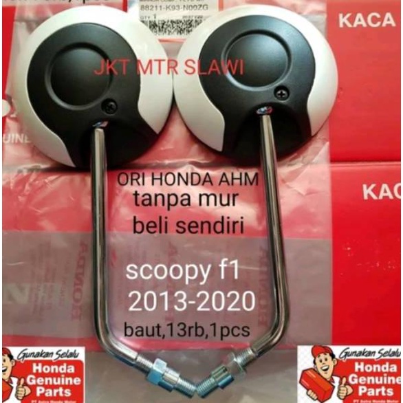 Lebih Istimewa Kaca spion scoopy f1 new esp led 2017 - 2020 original honda