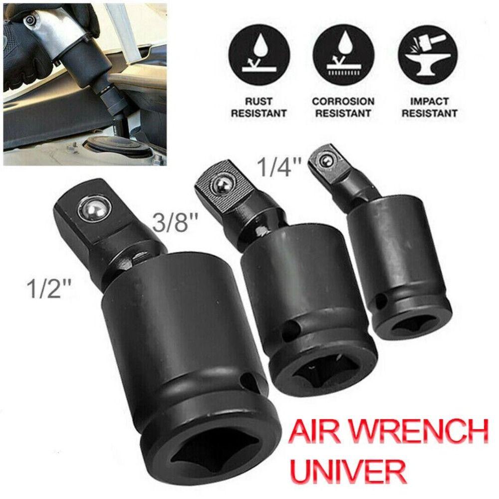 Top 3per8 &quot;1/2&quot; 1per 4 &quot;Universal Impact Socket Joint New Pneumatic Universal Joint Hand Tools Drive Wobble