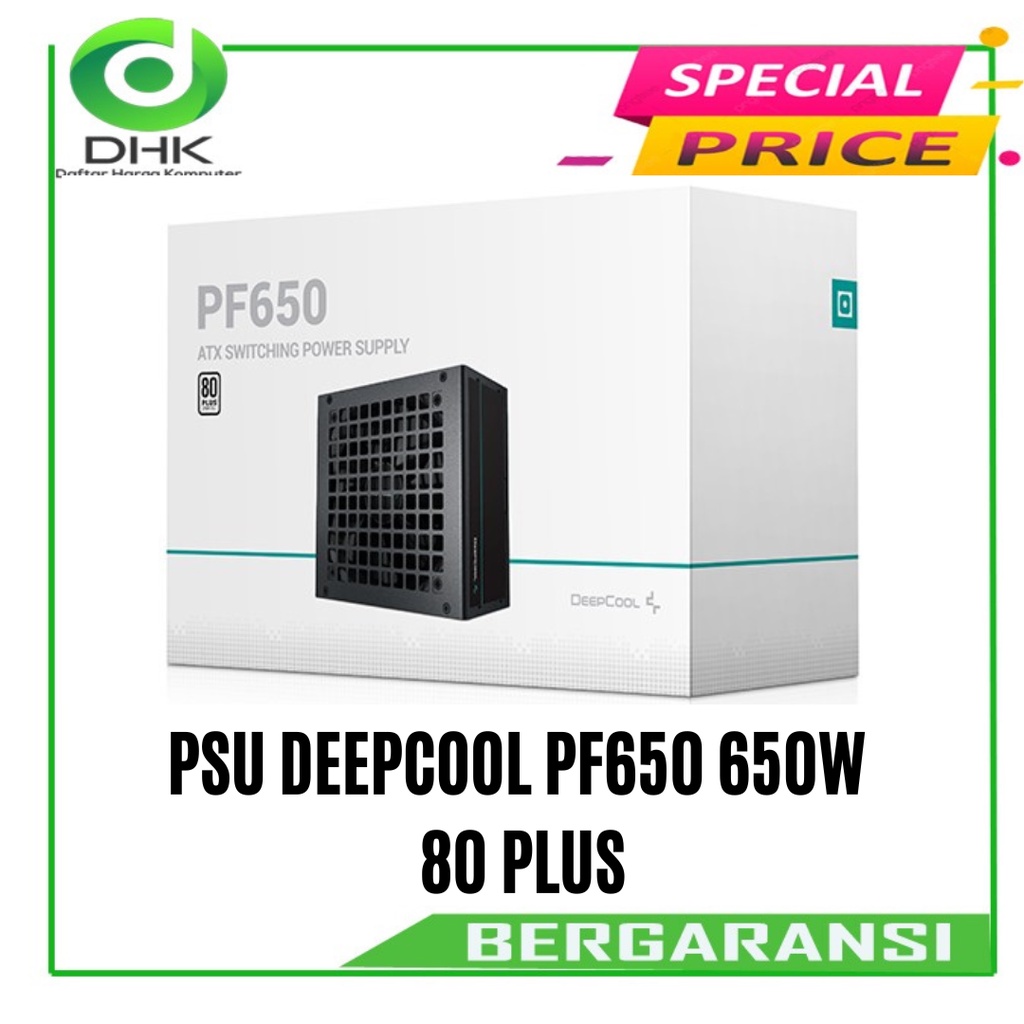 Psu DeepCool PF650 650W 80 Plus All Flat Cable