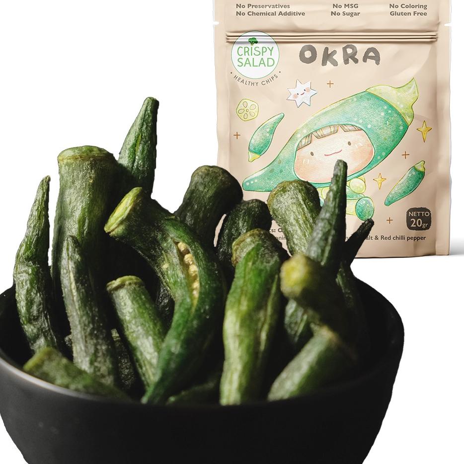 

[KODE JL0AI] Crispy Salad Okra 20gr