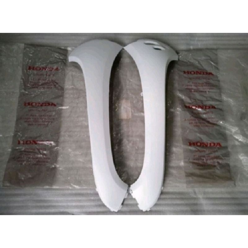 sayap / sirip kanan kiri scoopy 2021-2022 putih doff