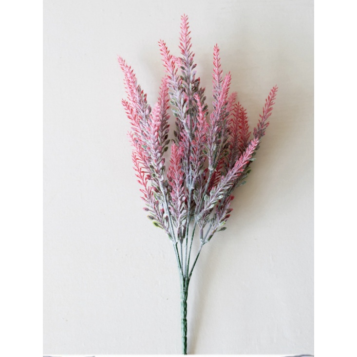 AGG-280 Artificial Flower Lavender 5 Cabang Bunga Palsu Plastik Imitasi Pajangan Hias Dekorasi Kantor Rumah