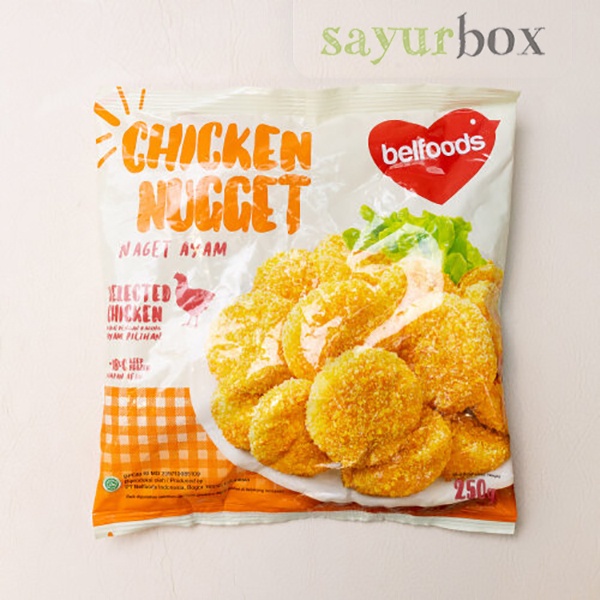 Jual Belfoods Favorite Chicken Nugget 250 Gram Sayurbox | Shopee Indonesia