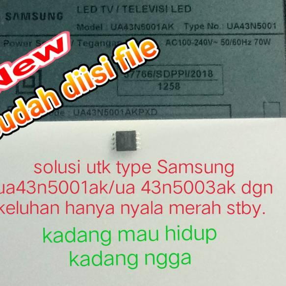 Harga Termurah Ic eeprom eprom memory spi flash TV led Samsung UA43N5001AK ua43n5003ak ua43n5001 ua4