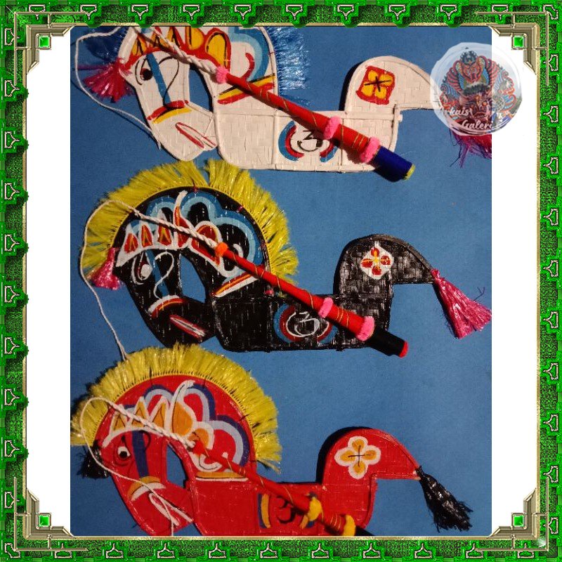 CUCI GUDANG kuda lumping kuda lumping / jaran goyang  kuda lumping mainan anak