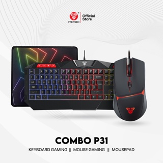 Fantech 3 in 1 Combo P31 Gaming Keyboard Mouse Mousepad
